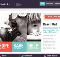 Charity Website Template